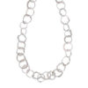 Eroded Silver Handmade Chain